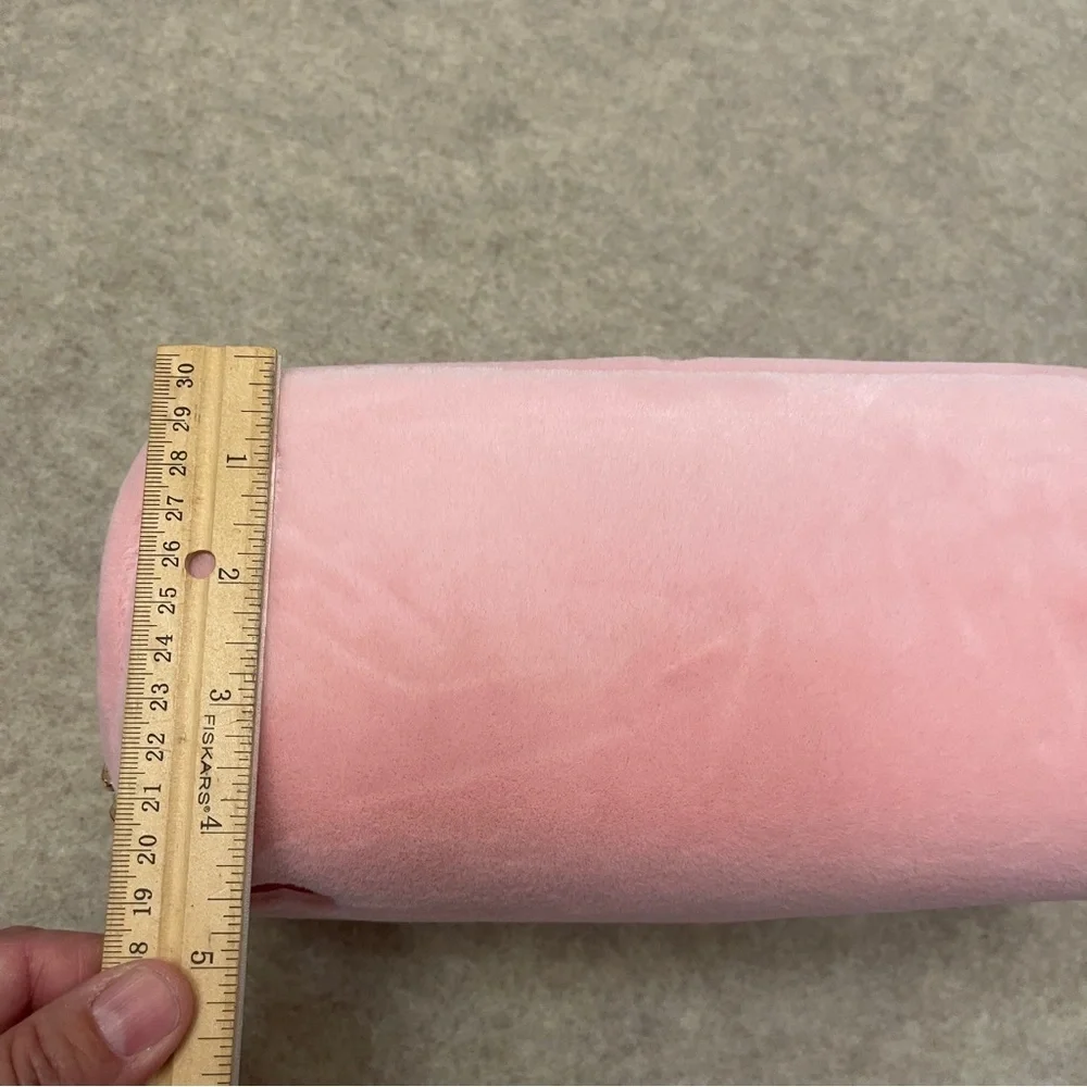 Care Bears Pink Plush And Clear Travel Makeup Cosmetic Zip Pouches New